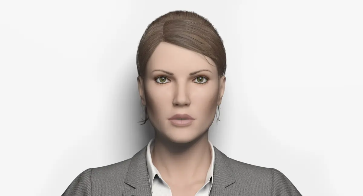 Realistic Woman 3D model purchase 3D model