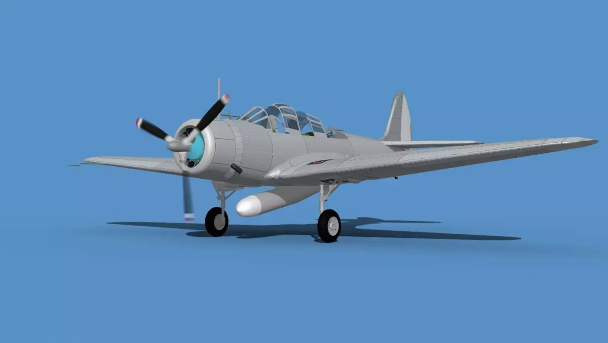 Douglas TBD-1 Devestator V00 3D model
