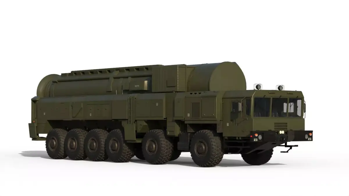 RS 26 Oreshnik Rubezh IRBM 3D model