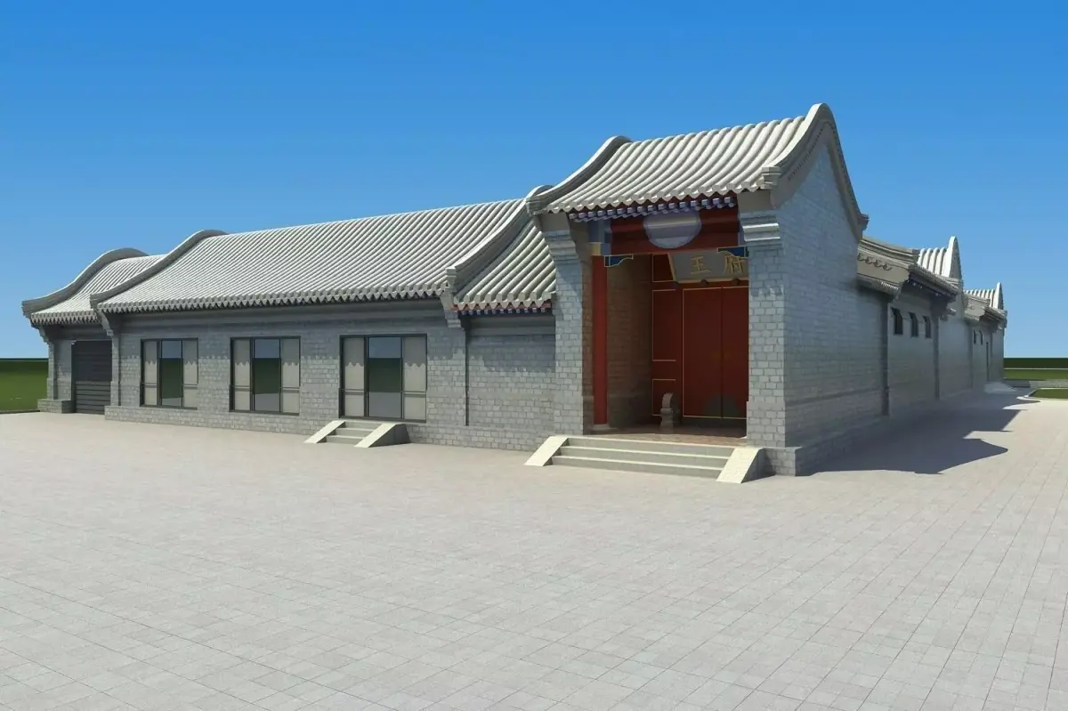 Chinese Style Architecture 3D model 64