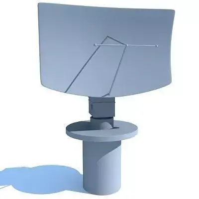 Radar 2 radio antenna 3D model