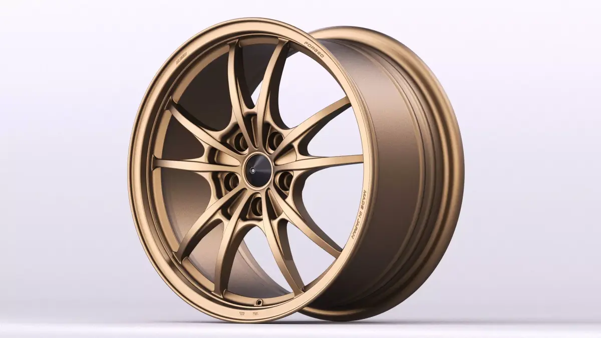 Mugen MF10 Wheel  Low-poly 3D model