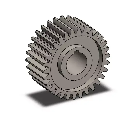 gear 3D model Free 3D print model