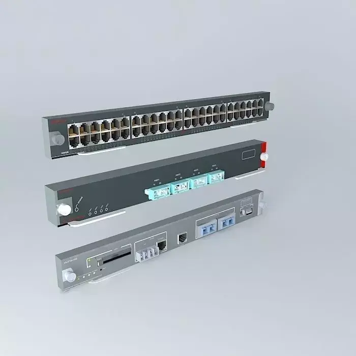 Cisco Catalyst 650x Line Cards 3D model