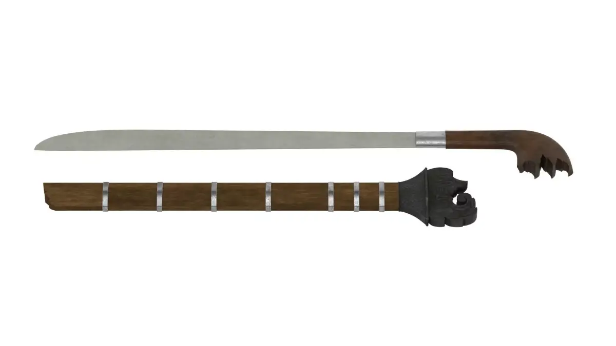 Kabeala Machete Low-poly 3D model