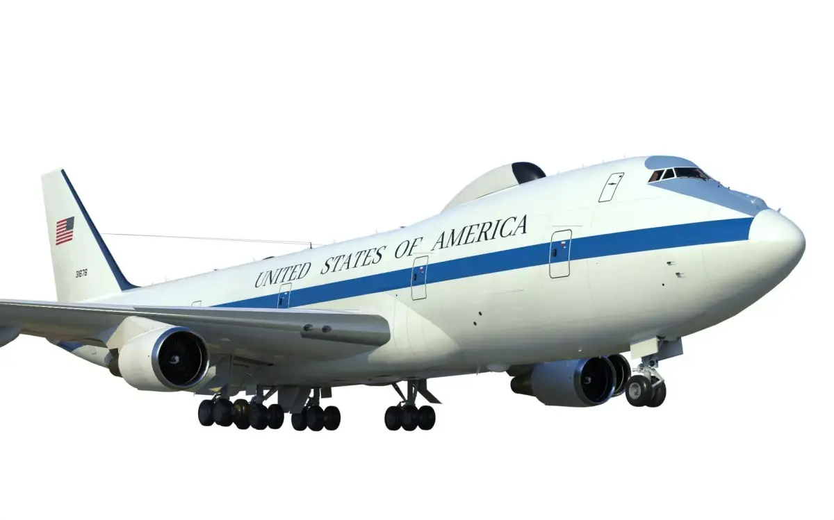 Boeing E-4 Doomsday plane 3D model