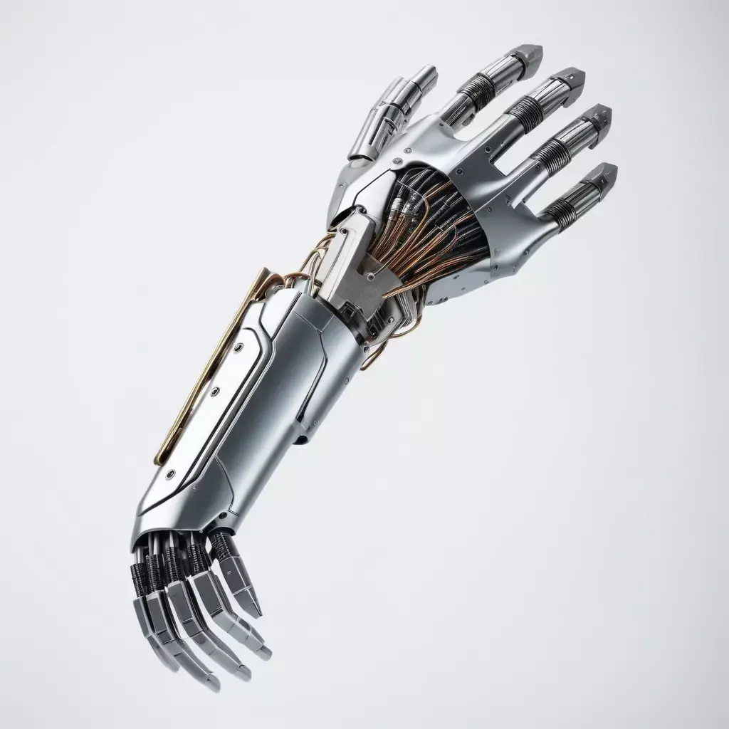 Futuristic Cybernetic Arm Model 3D model