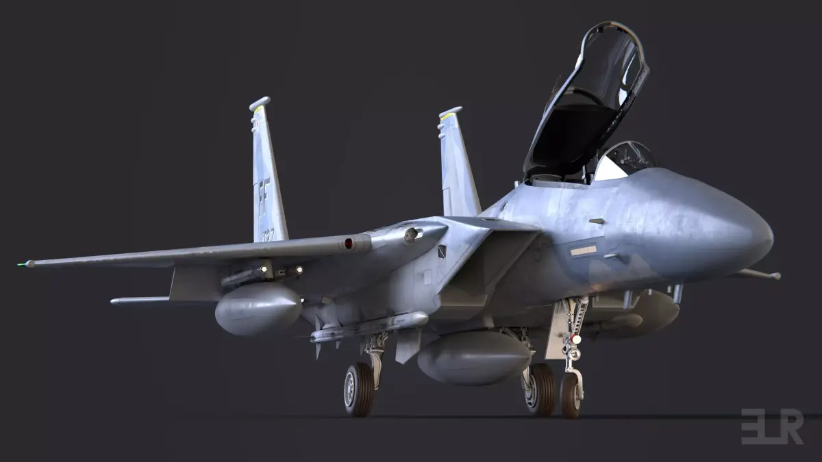 F-15C Eagle 3D model buy