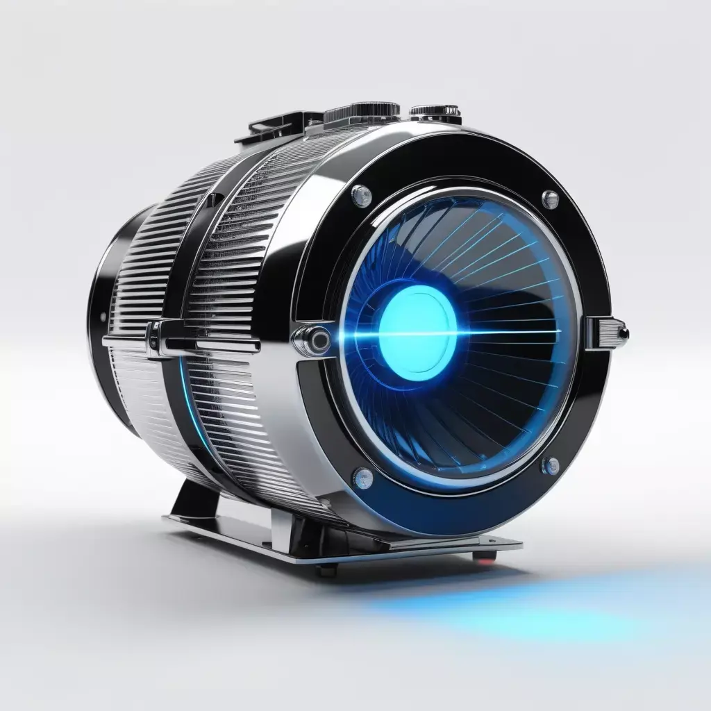 Futuristic SciFi Engine Power Unit 3D model
