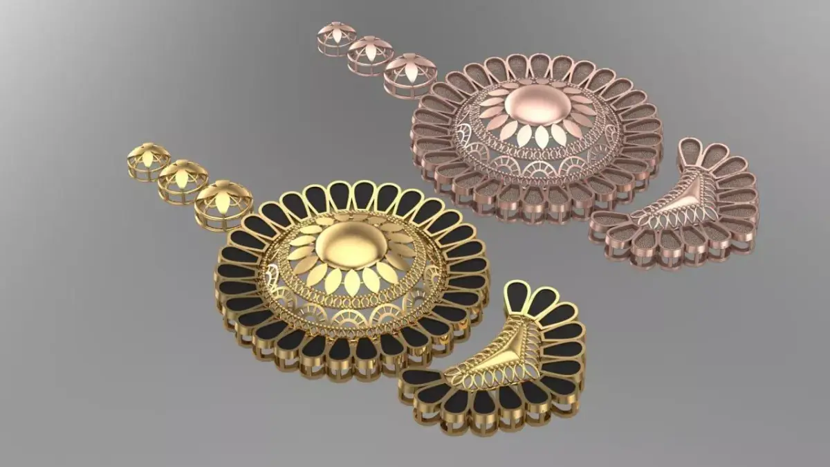 Enamel service main part 3D print model