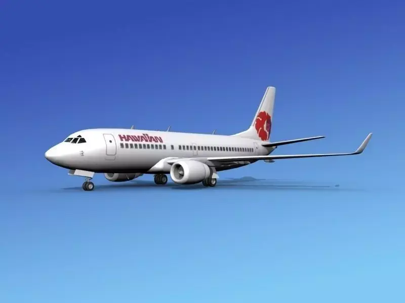 Boeing 737-700ER Hawaiian Airlines 3D model