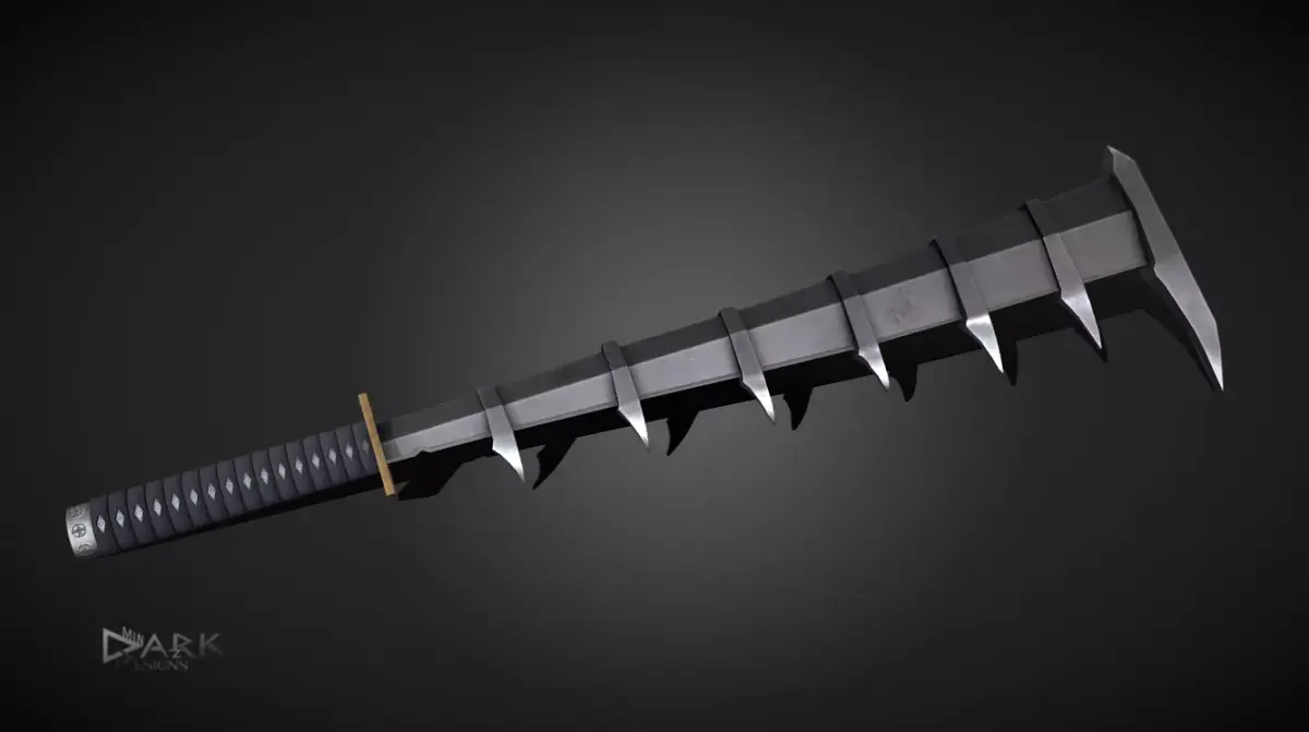 Zabimaru Bleach Low-poly 3D model