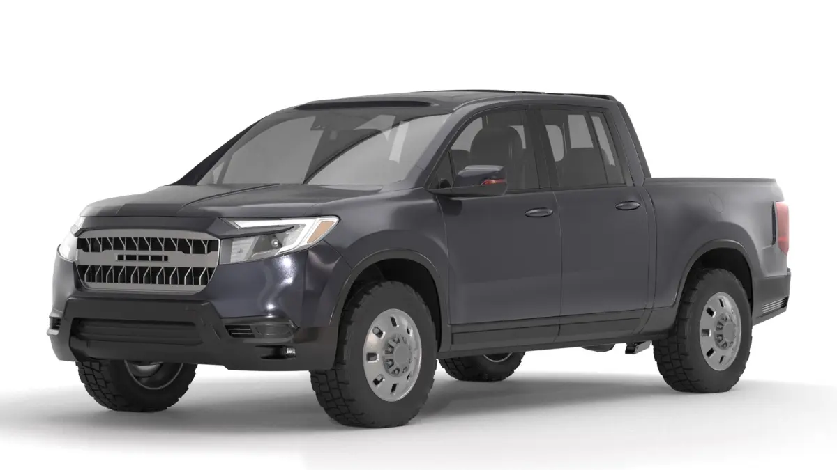 Generic Pickup Truck 04 3D model
