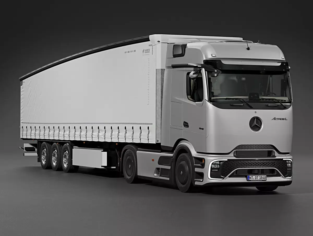 2025 Mercedes-Benz Actros L 3D model