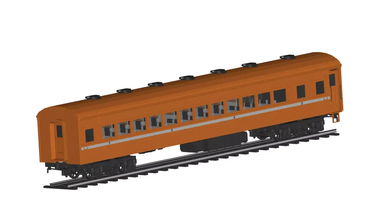 train  3D model order