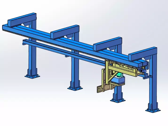 Suspension automatic sizing 3D model