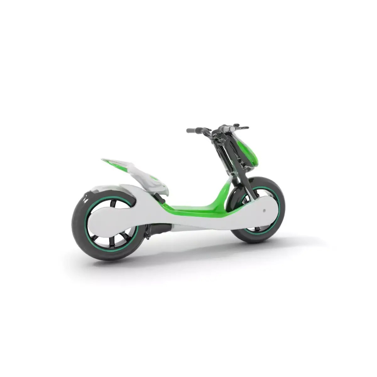 Futuristic Electric Scooter model pack Low-poly 3D model