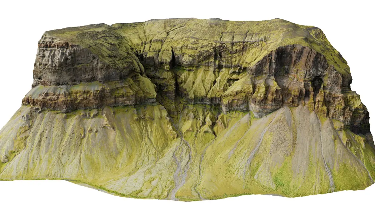  Mountain Cliffs Module - 3D PBR Model2 