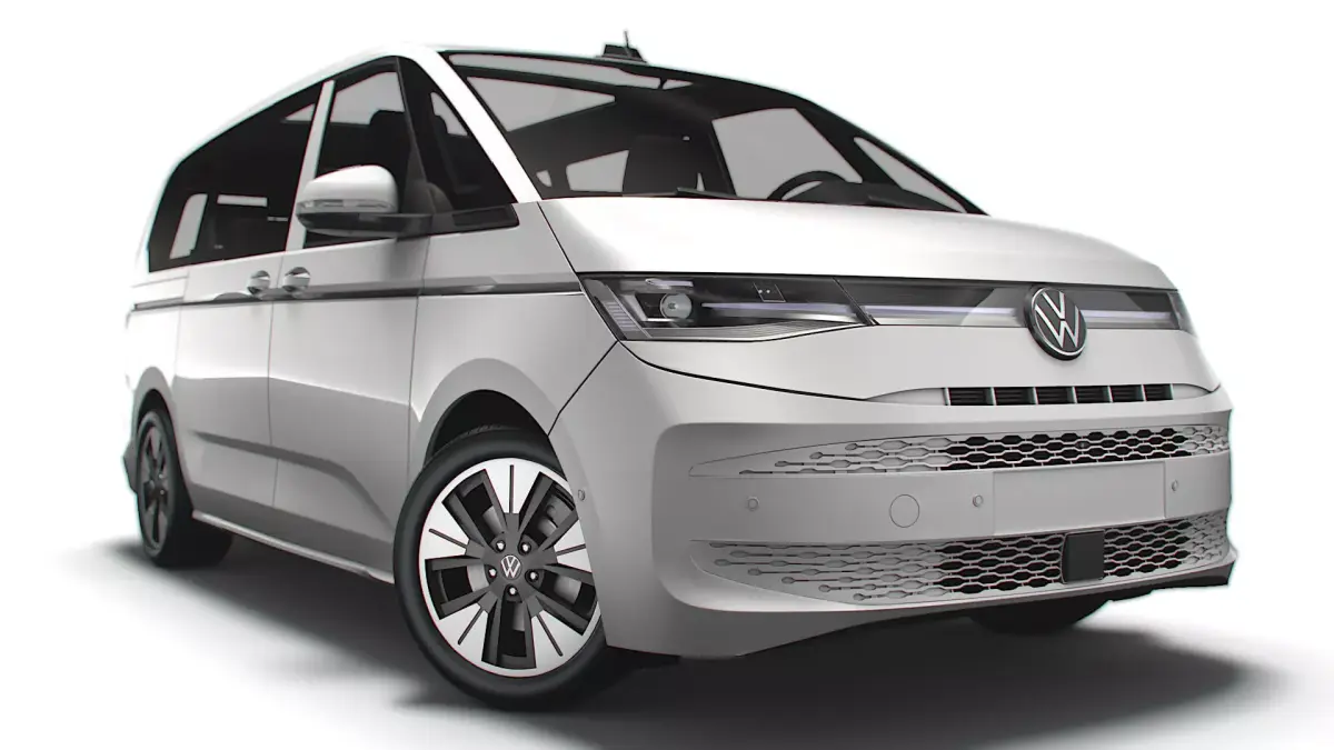 Volkswagen T7 Multivan TDI Long 2023 3D model