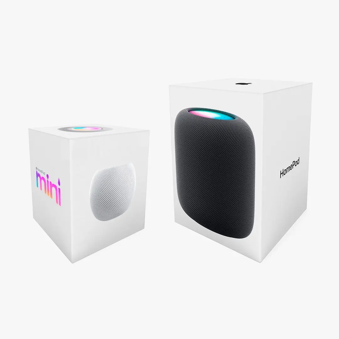 Apple HomePod Packagings Collection 3D model