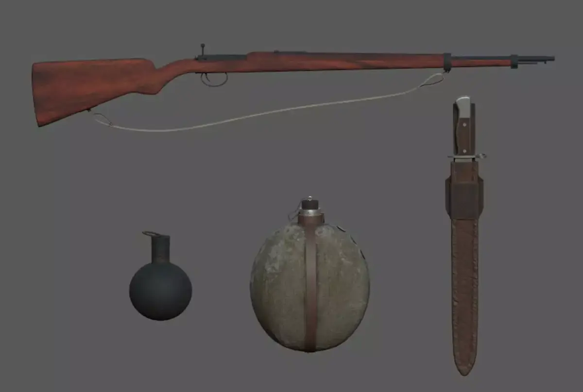 Weapon Equipment 3D model