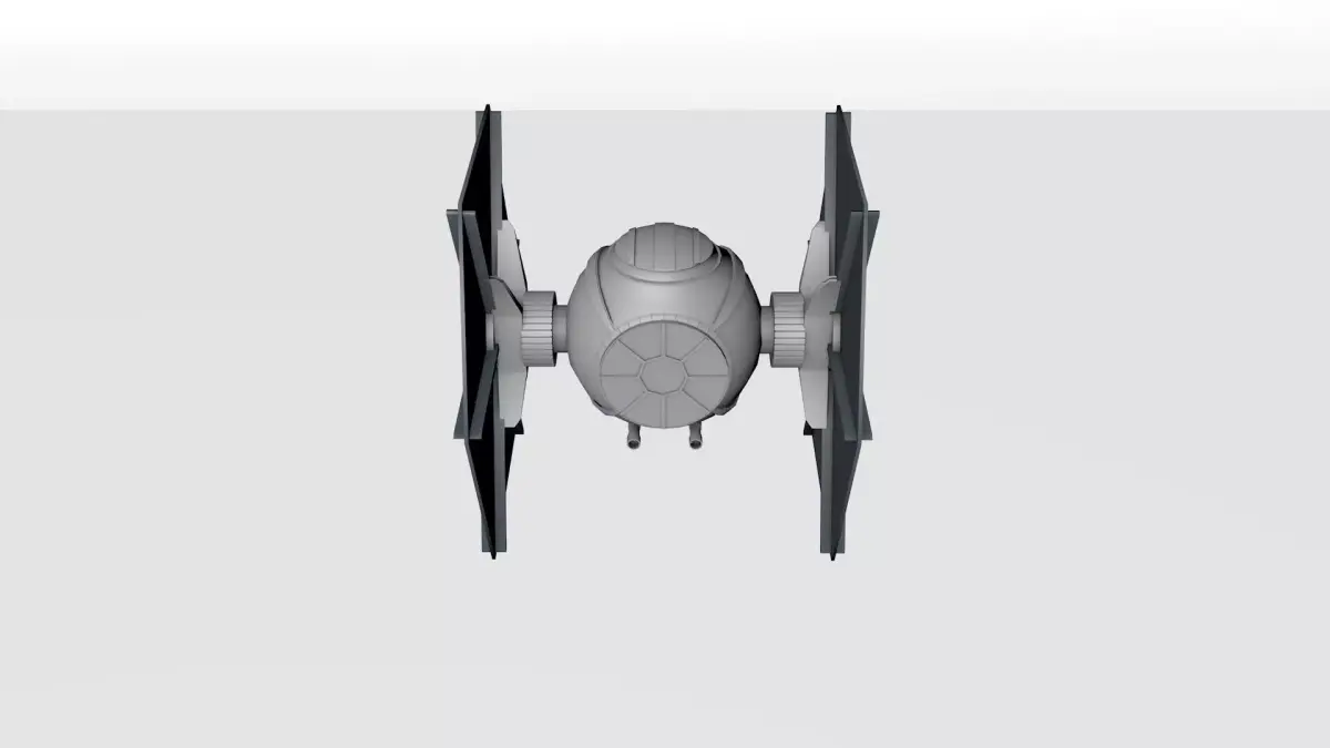 Star Wars Tie Fighter Free 3D model