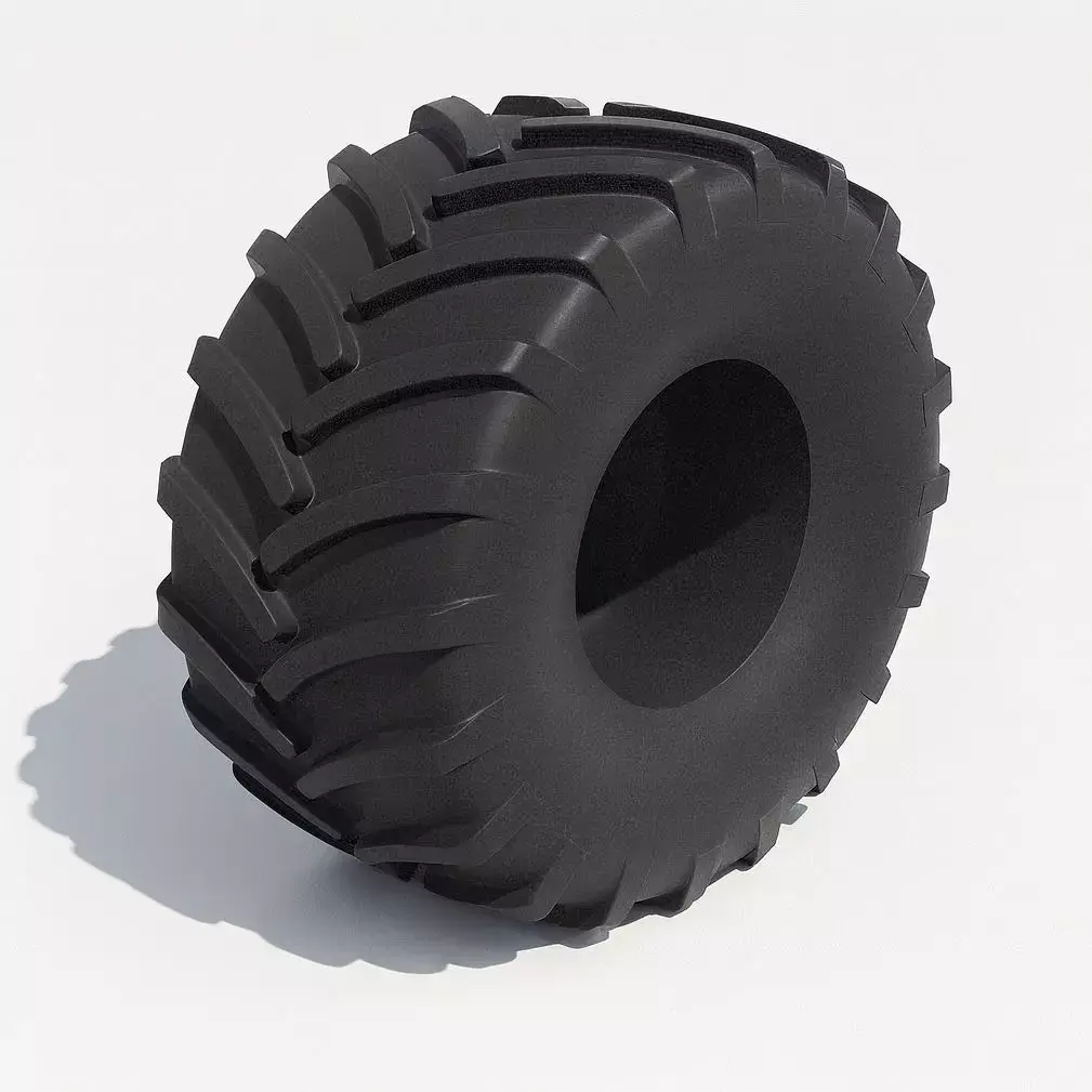 Combine or Forage harvester  tire 900-60 R32 3D print model
