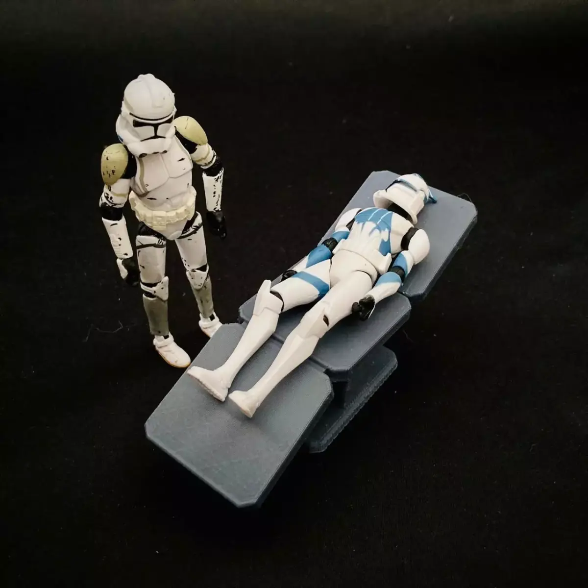 Custom Sci Fi Medical Bed 3D print model