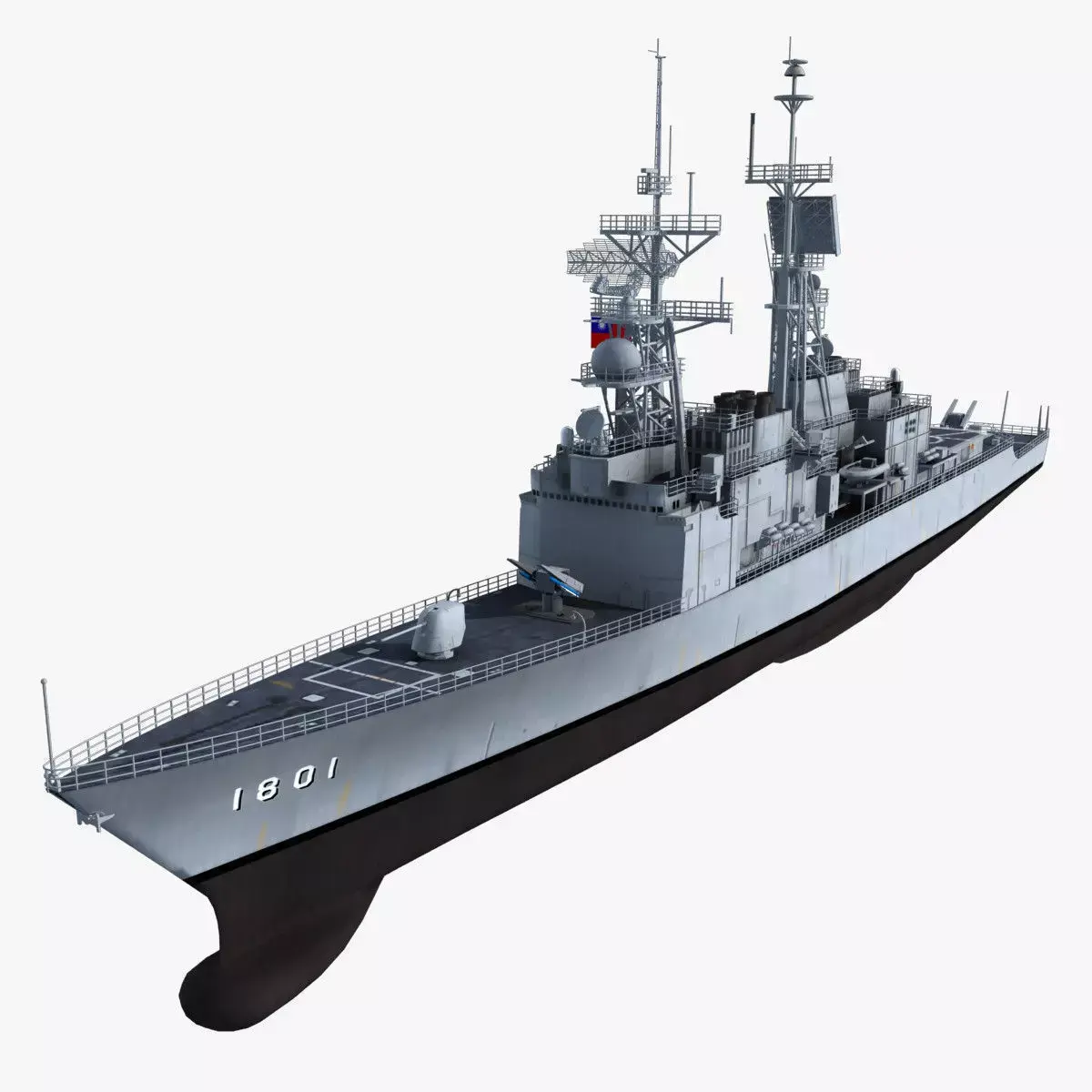 KeeLung Class Destroyer 3D model