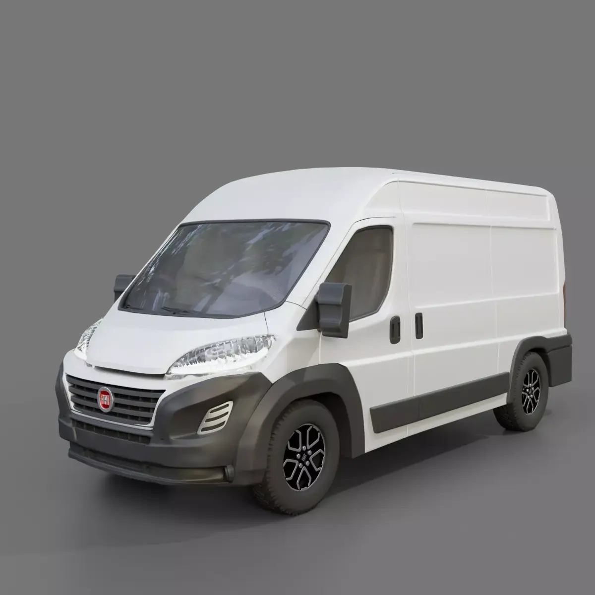 Fiat Ducato Panel Van Free 3D model