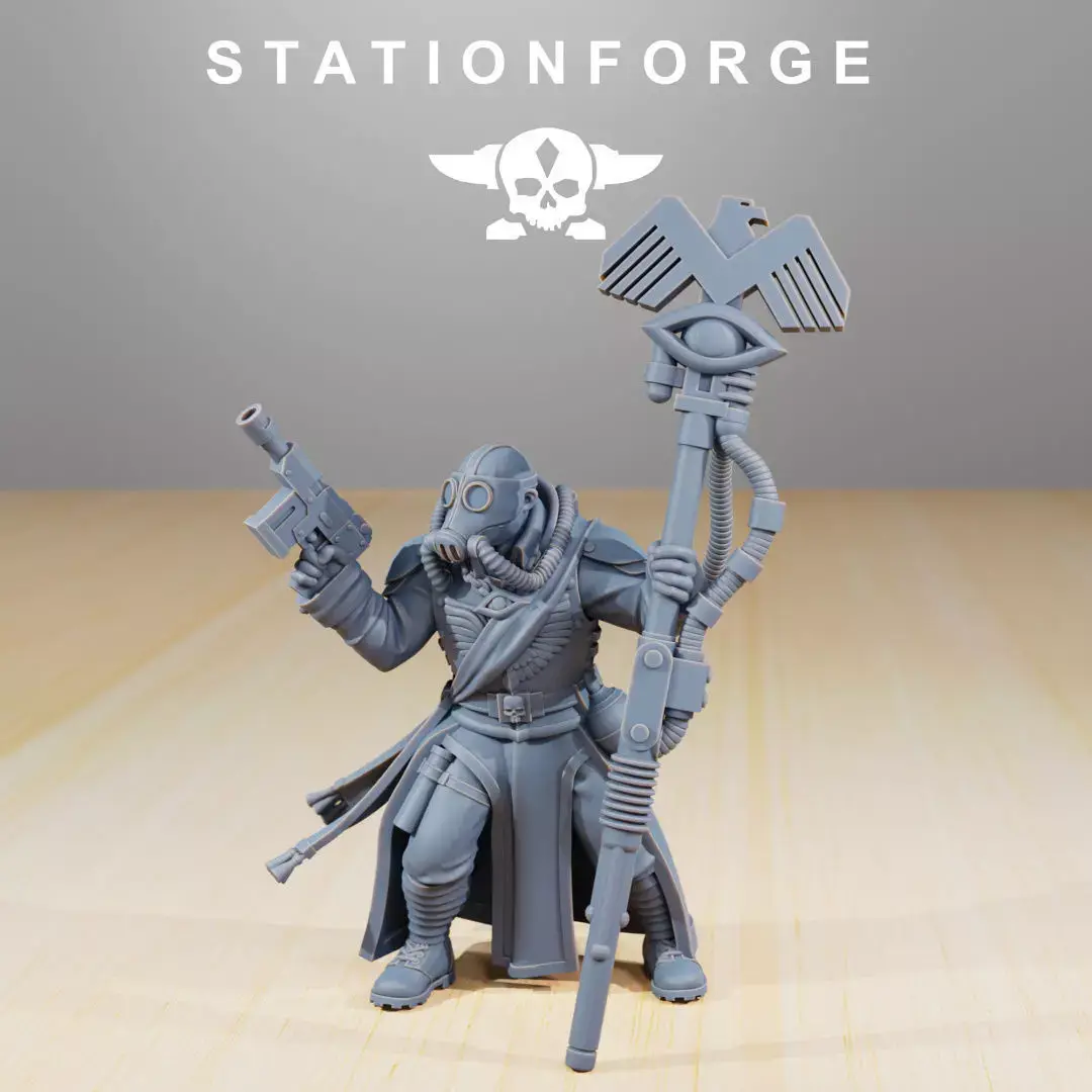 GrimGuard The Curator 3D print model