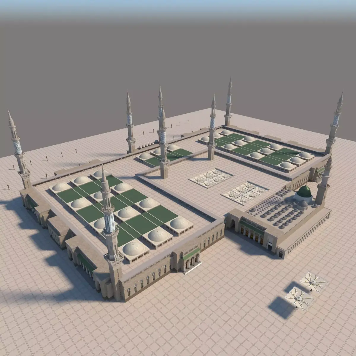 Masjid Nabawi 3D model
