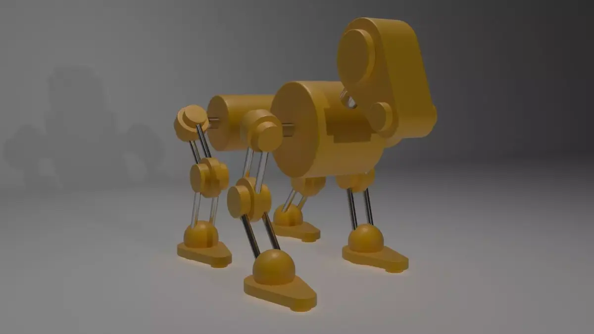 Robo Dog Free 3D model