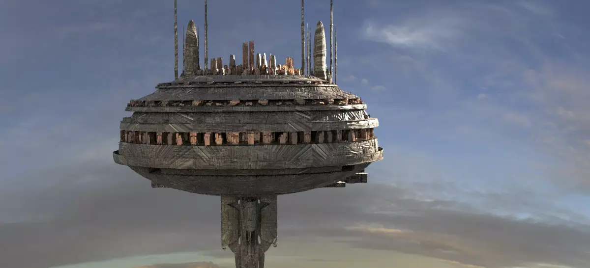 Military Advance Space station 3D model