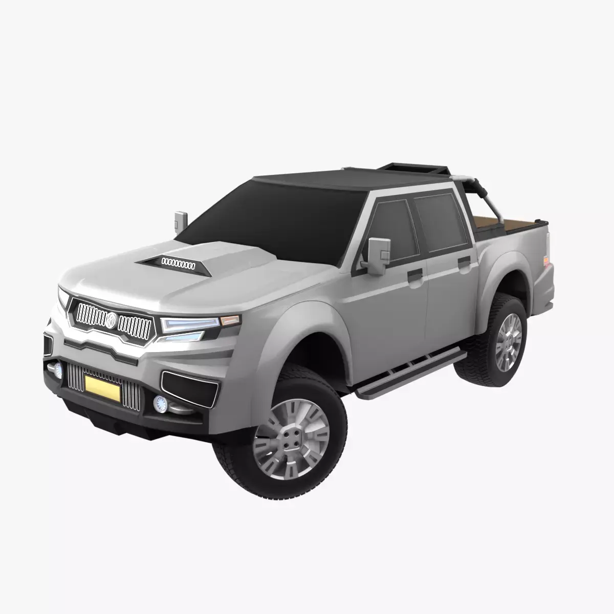 Okhey GHammer - pickup - generic pickup Free low-poly 3D model