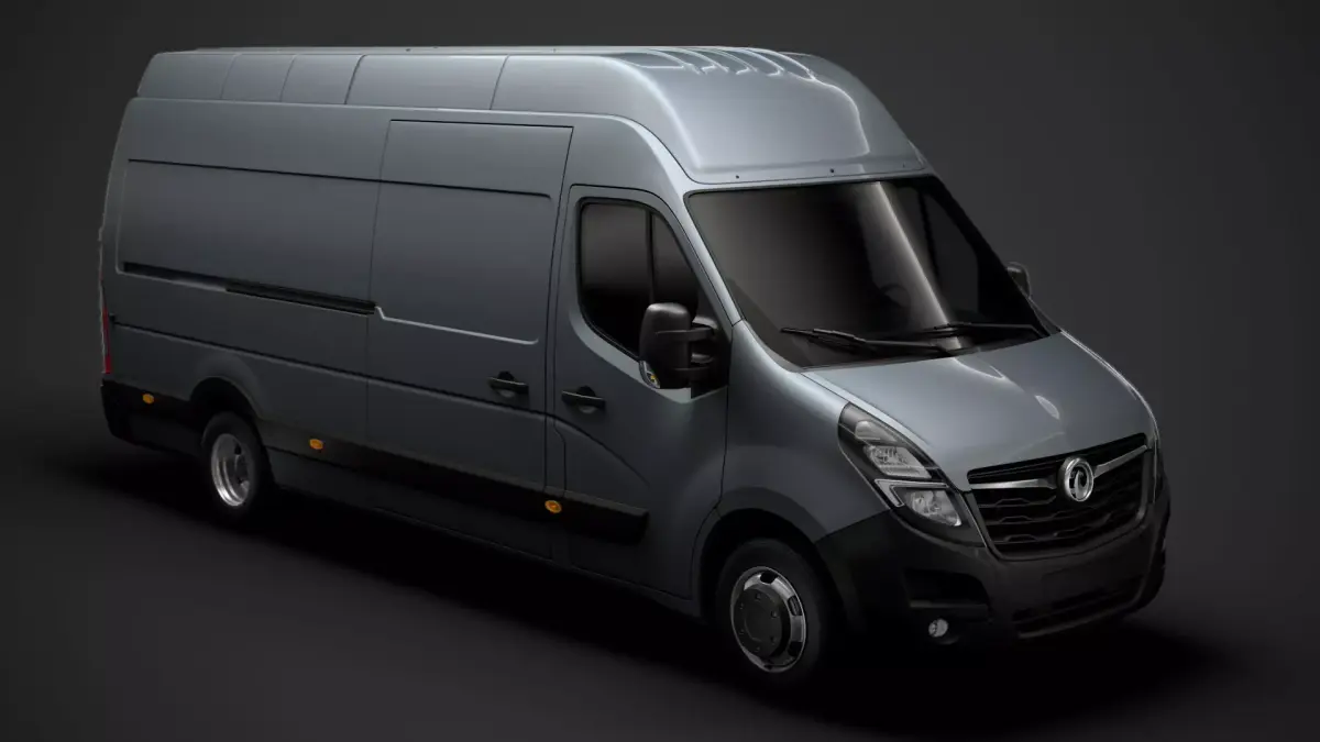 Vauxhall Movano L4H3 Van 2020 3D model