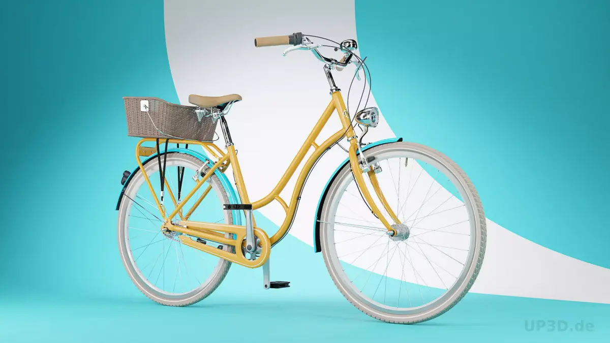 Bicycle  Ladys Bike 3D model