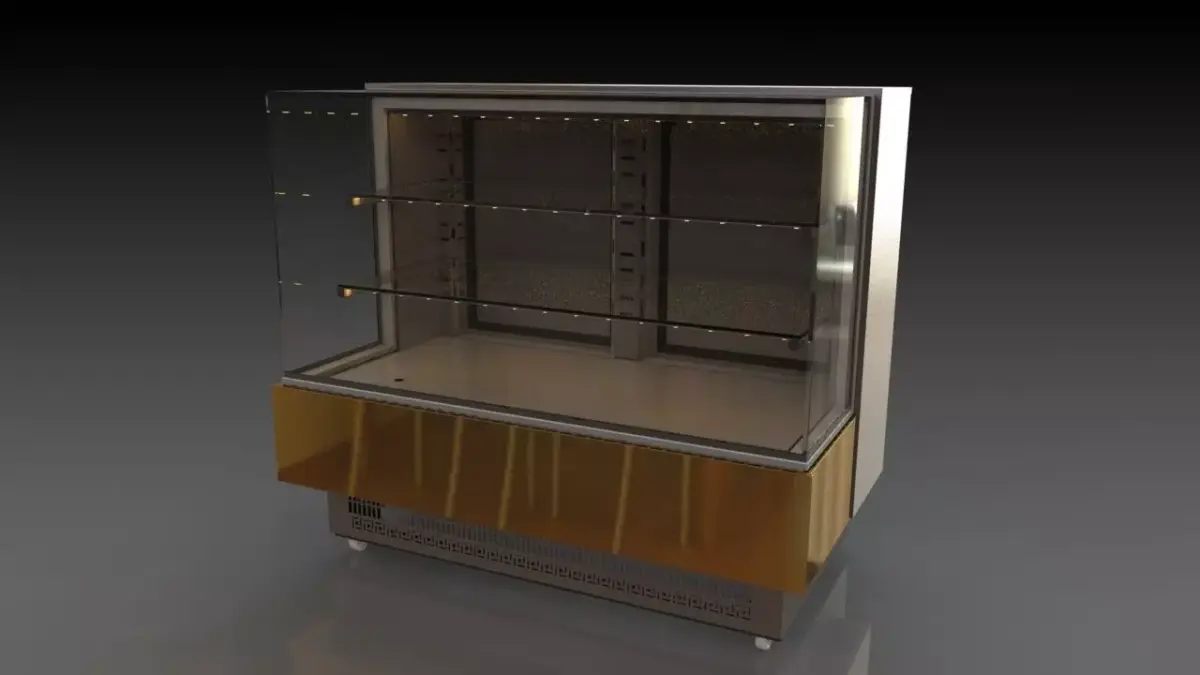 VITRINA NAPOLES REFRIGERADA 1350 3D model