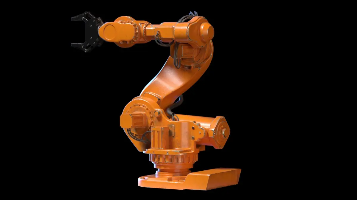 ABB IRB 7600 industrial Robot  purchase 3D model
