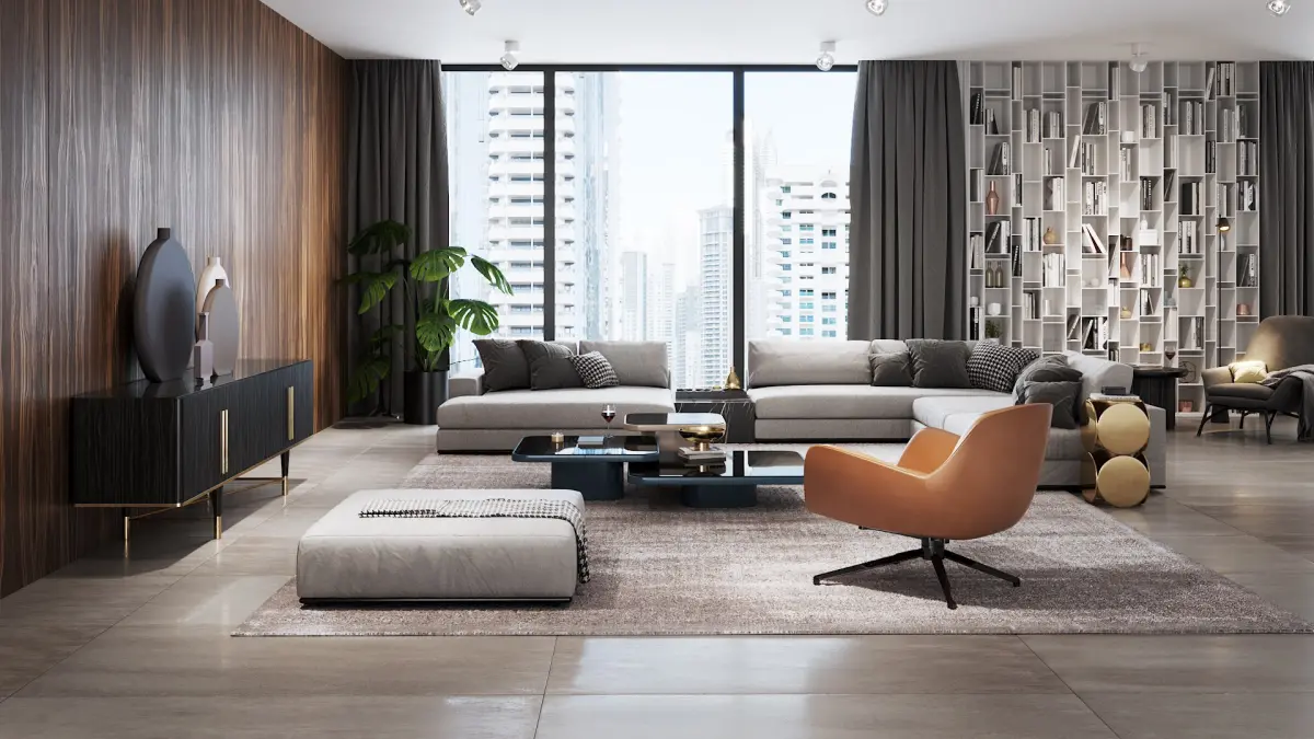 Apartment Scene for Cinema 4D and Corona Renderer 3D model purchase