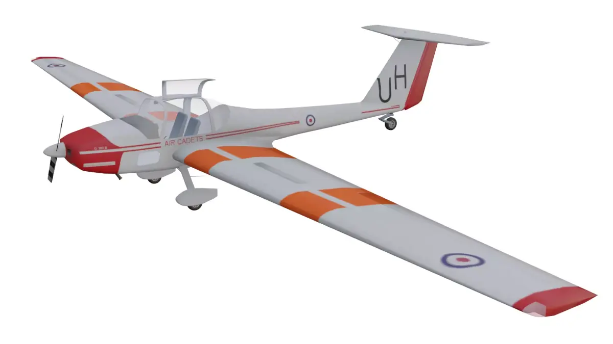 Grob G 109 Low-poly 3D model