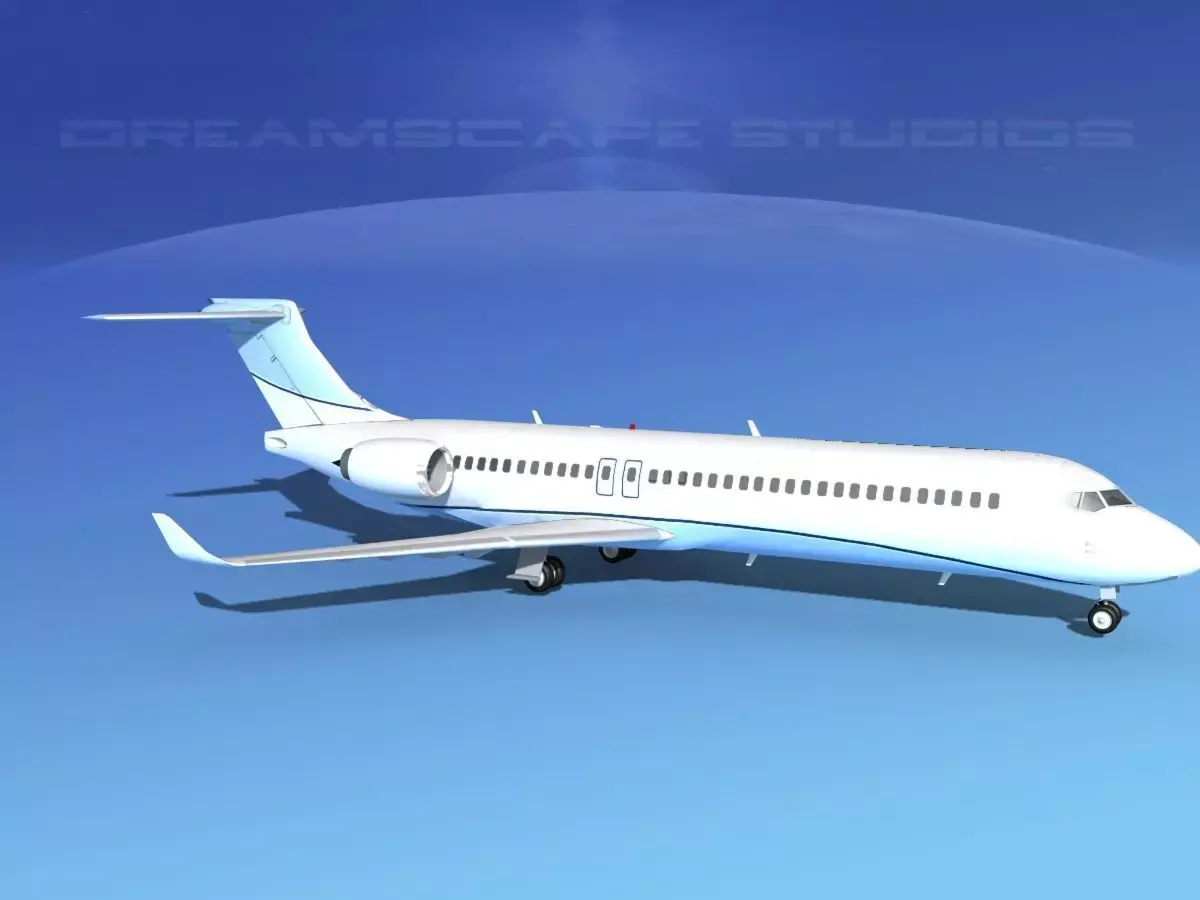 Comac ARJ21-700 Corporate 3 3D model