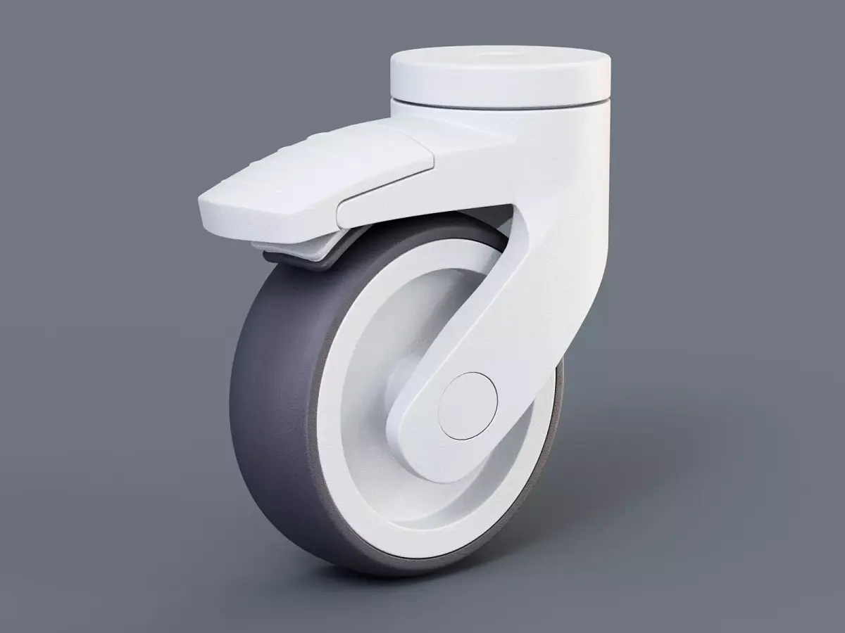 Caster Wheel 3D model