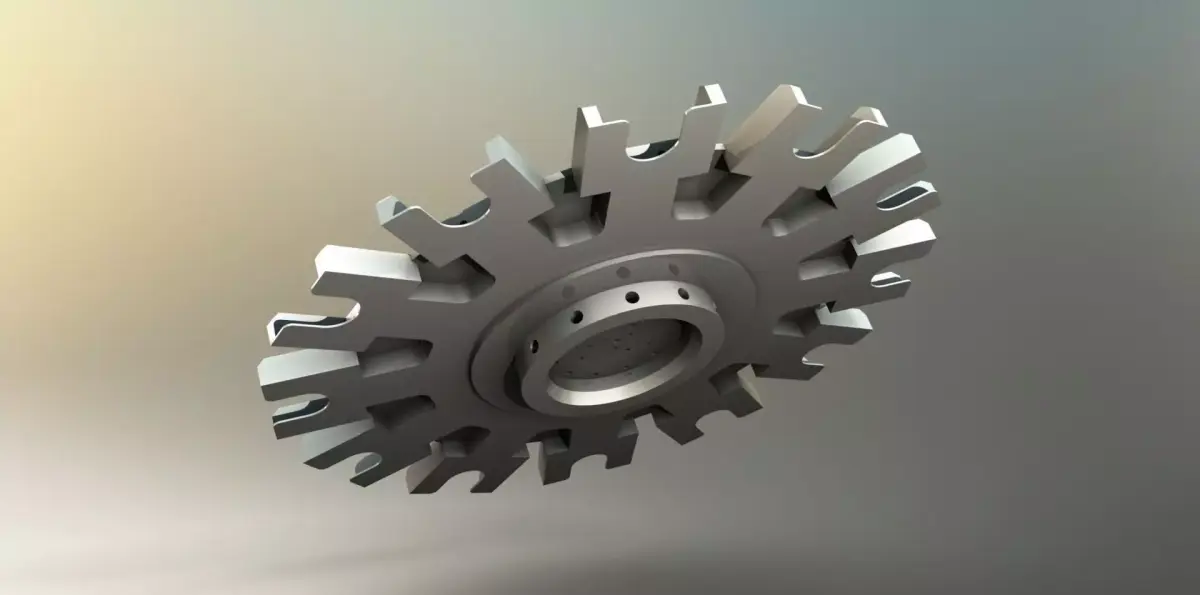 Rotary Carousell Disc Free 3D model