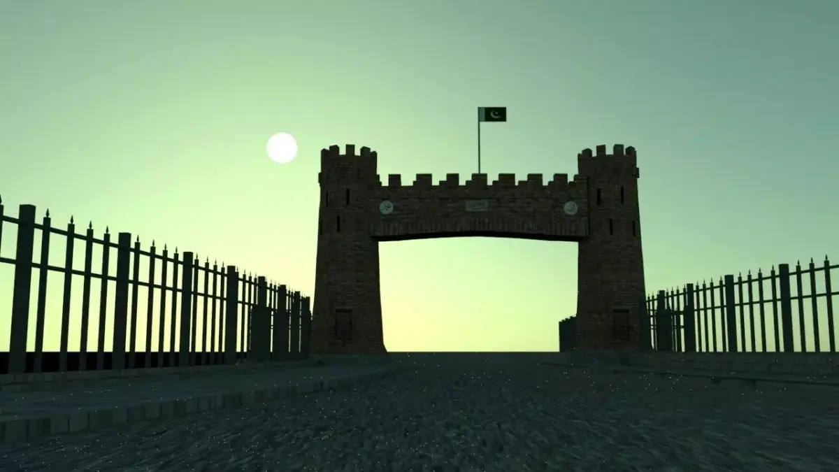 Khyberpass kpk pakistan Low-poly 3D model