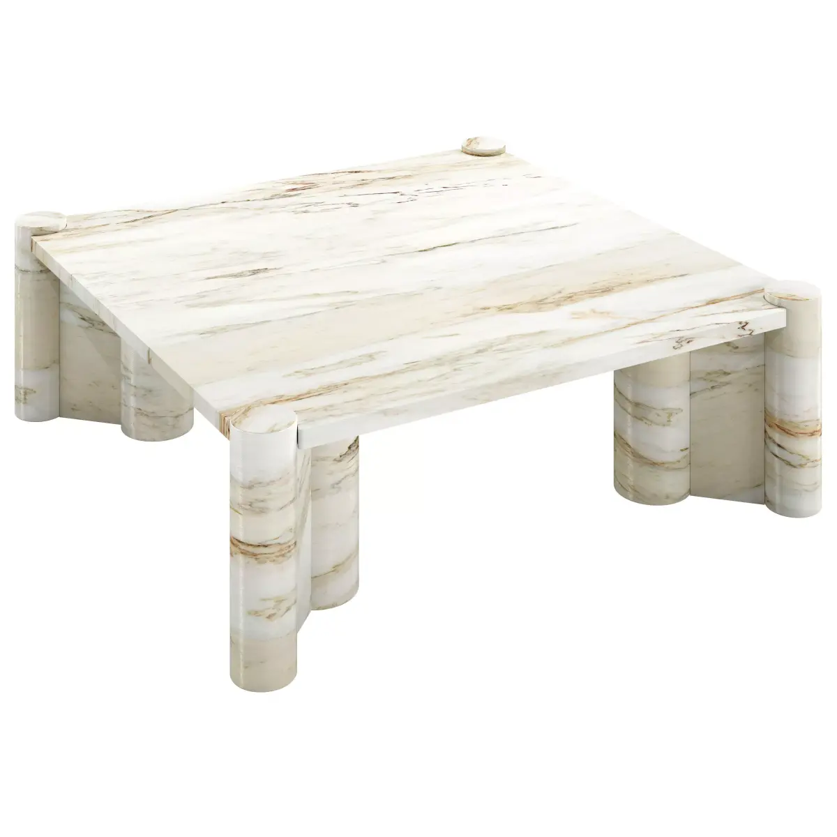Jumbo Coffee Tables by Gae Aulenti for Knoll International 3D model