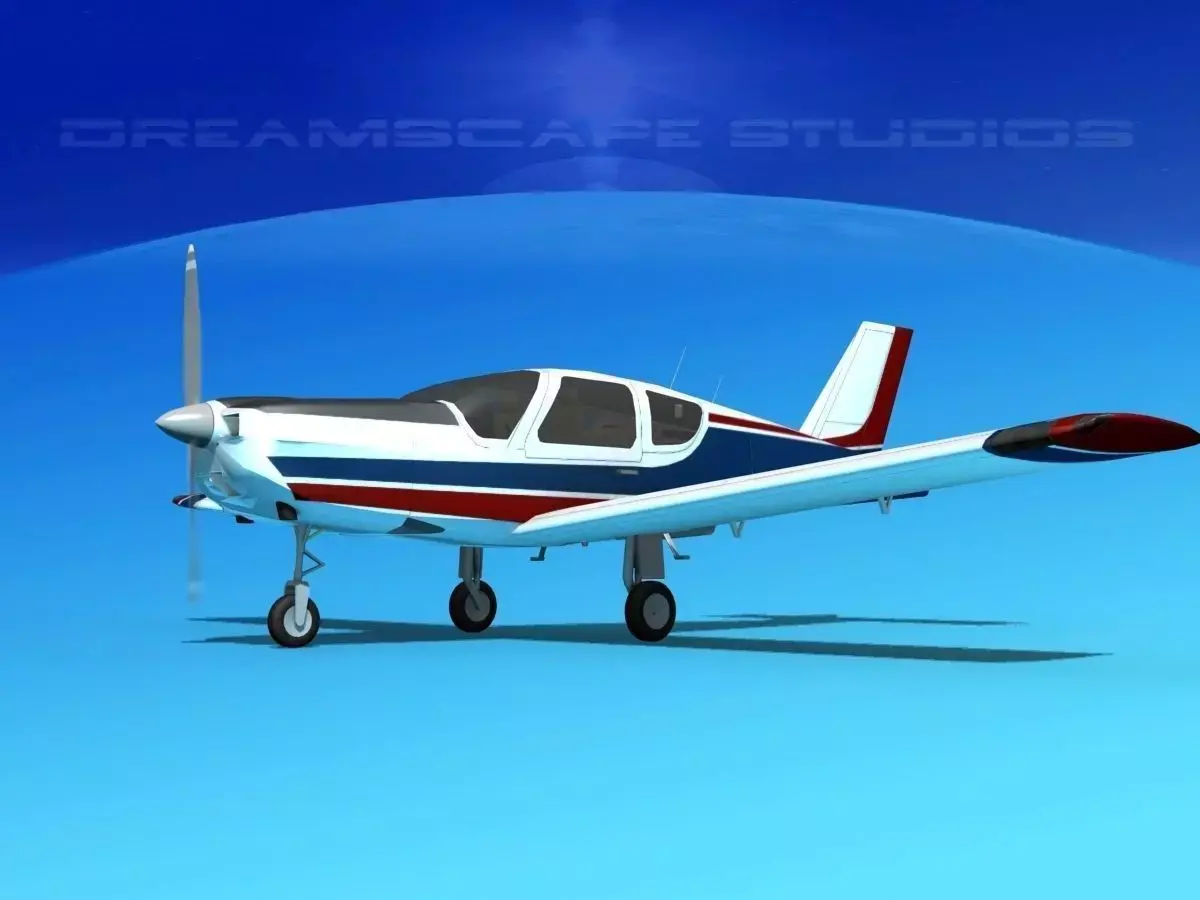 Socata TB-20 Trinidad V10 3D model
