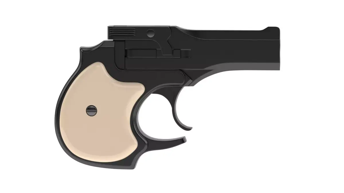 High Standard Derringer 3D model
