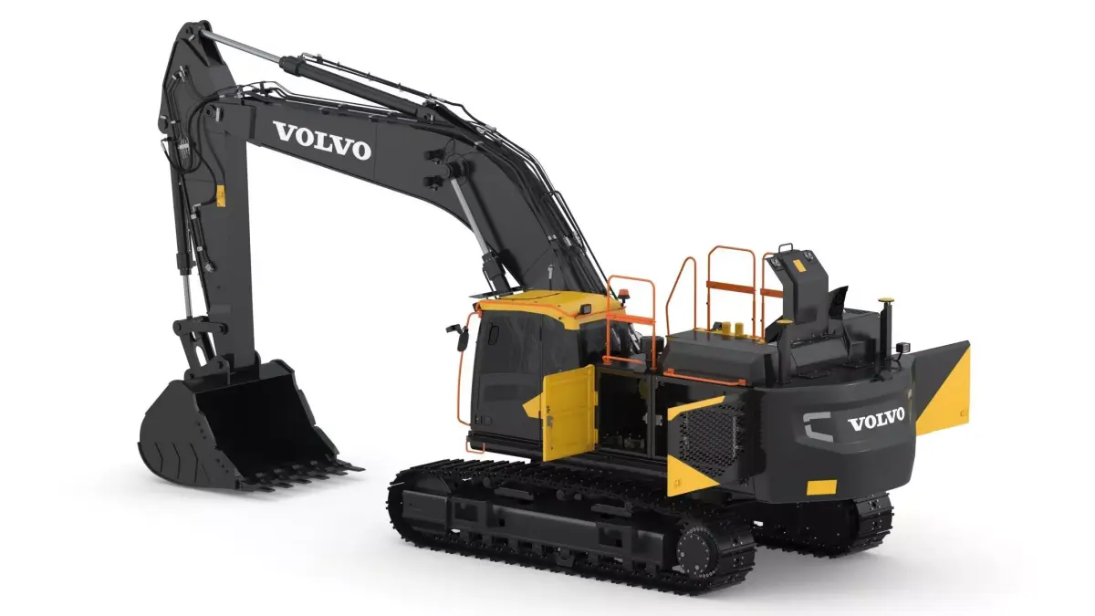 Volvo EC530EL Excavator 3D model