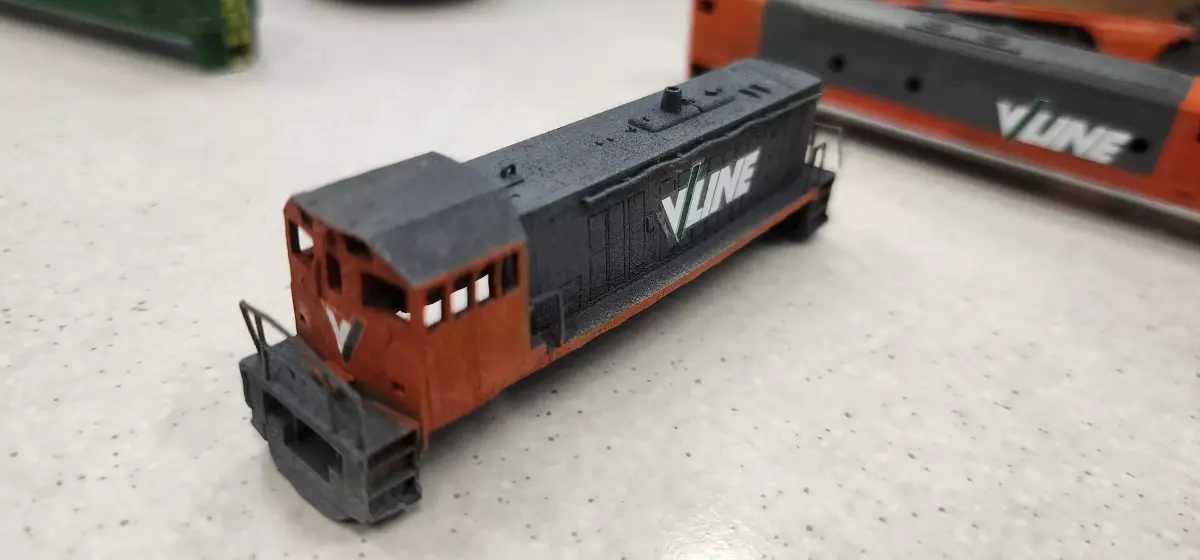 Victorian Railways N Scale Y Class Locomotive 3D print model